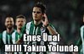 Enes Ünal Milli Takım Yolunda