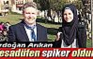 Erdoğan Arıkan: 'Tesadüfen spiker oldum'