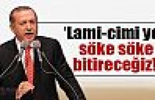 Erdoğan: 'Havalimanını söke söke bitireceğiz'