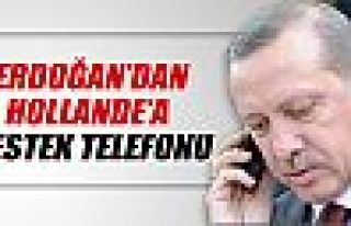 Erdoğan’dan Hollande’a destek telefonu