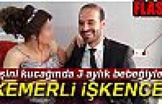 Eşini 2 saat kemerle dövdü