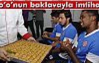 Eto’o baklavayı geri çevirdi