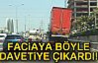 FACİAYA DAVETİYE ÇIKARDI!