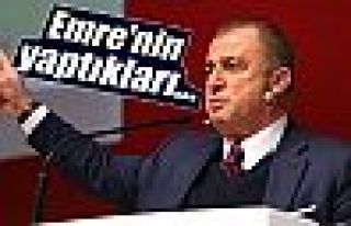 Fatih Terim: 'Emre'nin yaptıkları...'