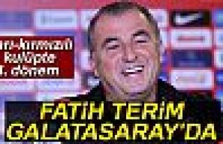 Fatih Terim, Galatasaray'da