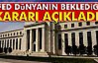 FED dünyanın beklediği kararı açıkladı