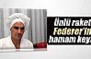 Federer’in hamam keyfi