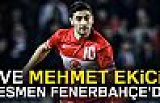 Fenerbahçe, Mehmet Ekici ile anlaştı