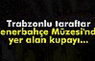 Fenerbahçe Müzesi'nden kupayı çalarken yakalandı