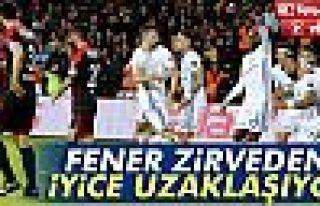 Fenerbahçe Zirveden Uzaklaşıyor!