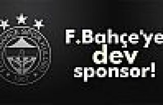 Fenerbahçe'ye dev sponsor!