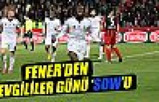 Fener'den Sevgililer Günü 'Sow'u