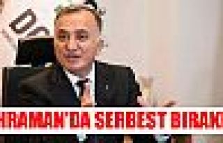 Feridun Kahraman serbest bırakıldı.