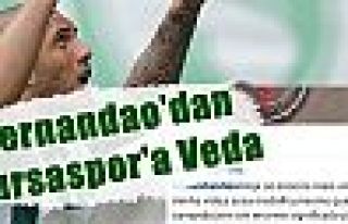 Fernandao'dan Bursaspor'a Veda