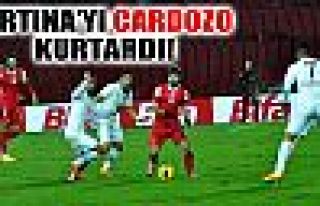 Fırtına'yı Cardozo kurtardı!