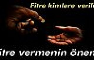 Fitre vermenin önemi nedir?