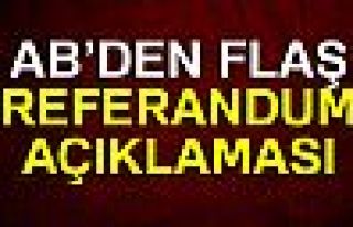 FLAŞ REFERANDUM AÇIKLAMASI!