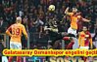 Galatasaray Osmanlıspor engelini geçti