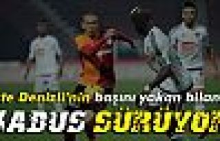 Galatasaray'da kabus sürüyor