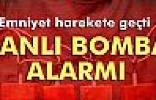 Gaziantep'te canlı bomba alarmı