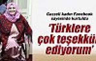 Gazzeli kadın Facebook sayesinde kurtuldu