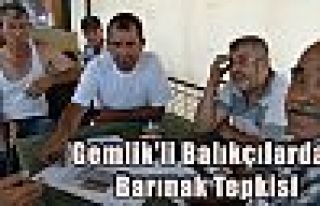 Gemlik'li Balıkçılardan Barınak Tepkisi