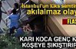 Genç kıza karı-koca dayağı 