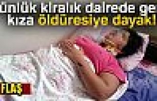 Genç kıza öldüresiye dayak iddiası