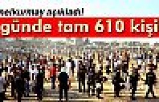 Genelkurmay açıkladı: Tam 610 kişi !