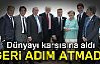 GERİ ADIM ATMADI!