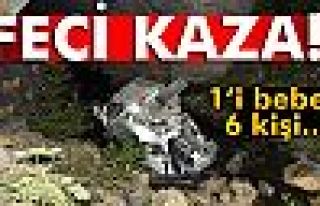 Gümüşhane’de trafik kazası: 7 yaralı