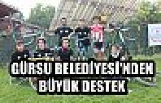 GÜRSU BELEDİYESİ'NDEN BÜYÜK DESTEK