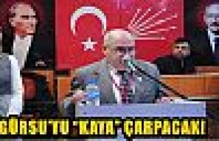 GÜRSU’YU “KAYA” ÇARPACAK!