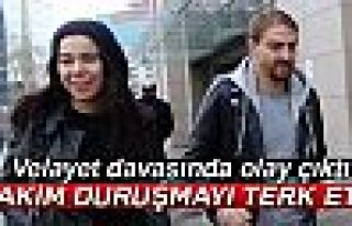 HAKİM DURUŞMAYI TERK ETTİ!