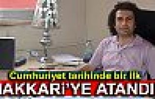 Hakkari’ye onkoloji doktoru atandı