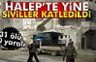 Halep’te yine siviller katledildi