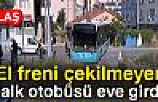 HALK OTOBÜSÜ EVE GİRDİ!