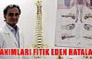 Hanımları fıtık eden hatalar