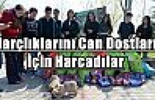 Harçlıklarını Can Dostları İçin Harcadılar