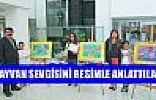 Hayvan Sevgisİni Resimle Anlattılar