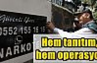 Hem tanıtım, hem operasyon