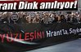 Hrant Dink anılıyor