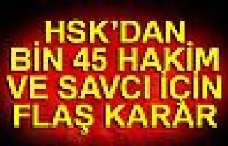 HSK'DAN FLAŞ KARAR!