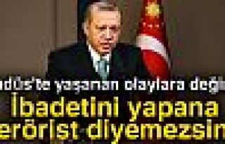 İBADETİNİ YAPANA TERÖRİST DİYEMEZSİNİZ!