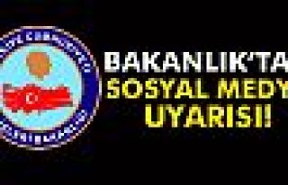 İçişleri Bakanlığı'ndan sosyal medya uyarısı