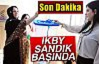 IKBY sandık başında