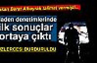 İLK SONUÇLAR ORTAYA ÇIKTI!