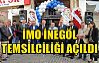 İMO İNEGÖL TEMSİLCİLİĞİ AÇILDI