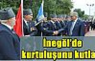 İnegöl’de kurtuluşunu kutladı