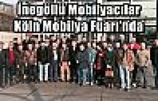 İnegöllü Mobilyacılar Köln Mobilya Fuarı'nda